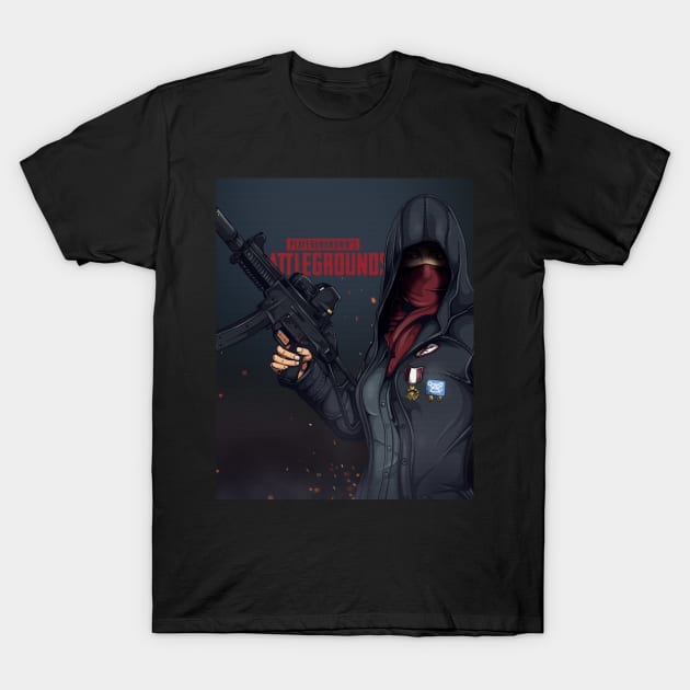 PUBG game / art design T-Shirt by DenielHast